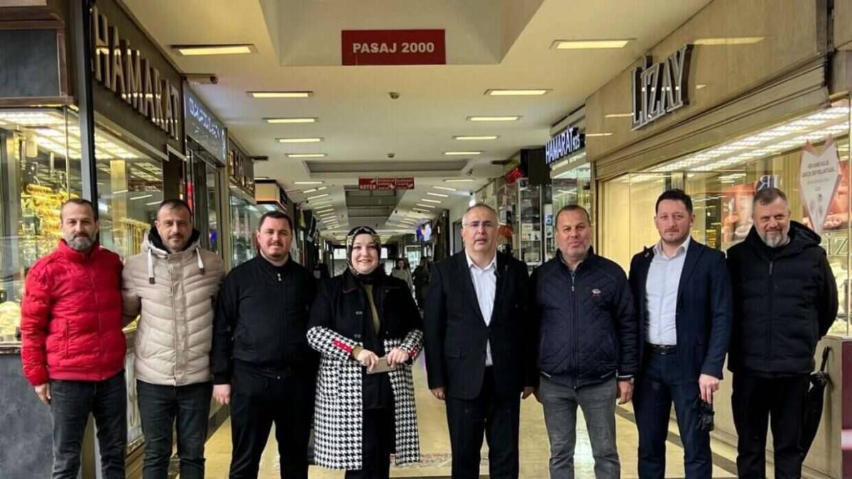 Adapazarı’nda Serdip Dokumacı’dan Pasaj Esnafına Destek ve Sorunlara Çözüm Çağrısı